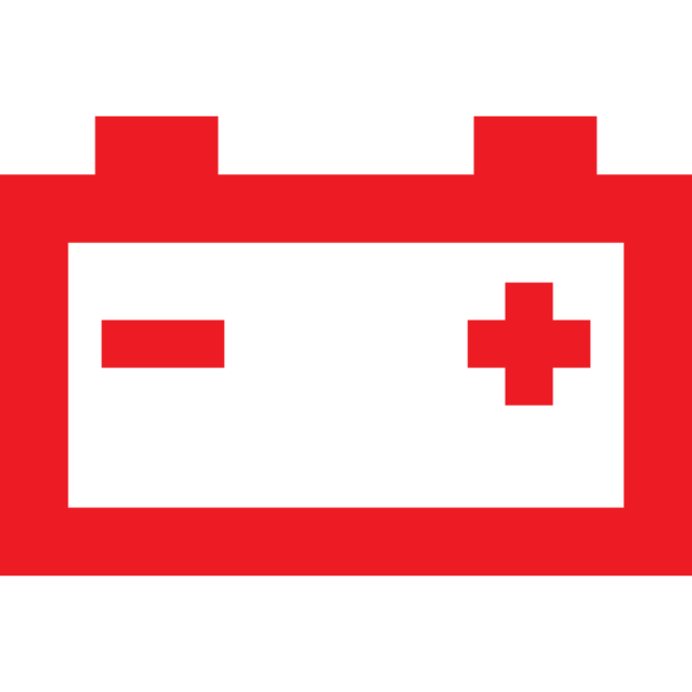 Témoin d'avertissement de la batterie