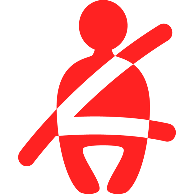 Symbole de ceinture de sécurité