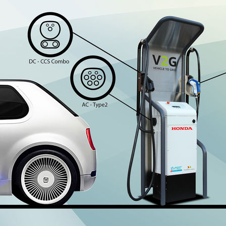 Dessin technique Honda représentant les types de charge.