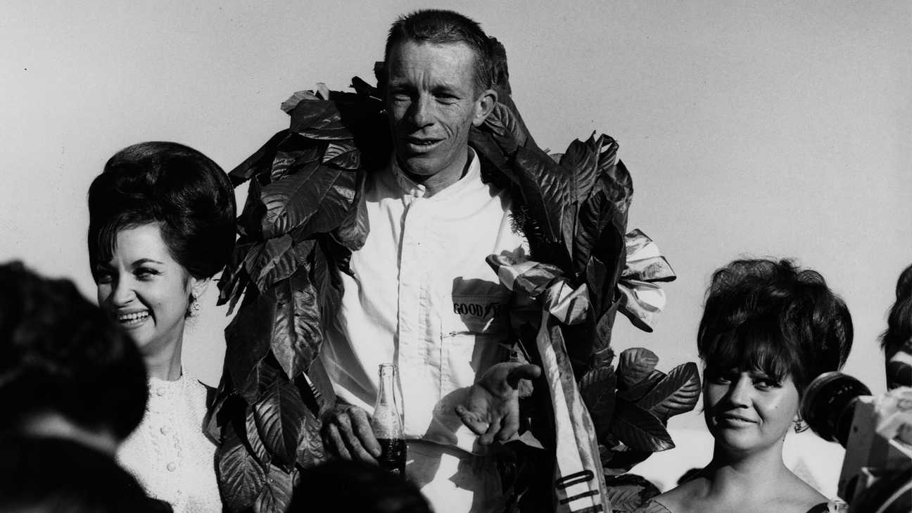 notre première victoire en 1965 au Grand prix du Mexique.