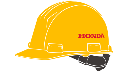 casque chantier Honda