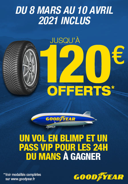 Promo Goodyear du 1/10/19 au 02/11/19