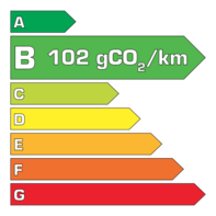 Label CO2 102 g pour Jazz Elegance