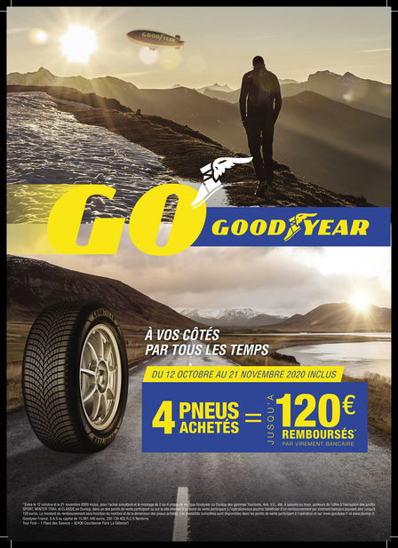 Promo Goodyear du 1/10/19 au 02/11/19
